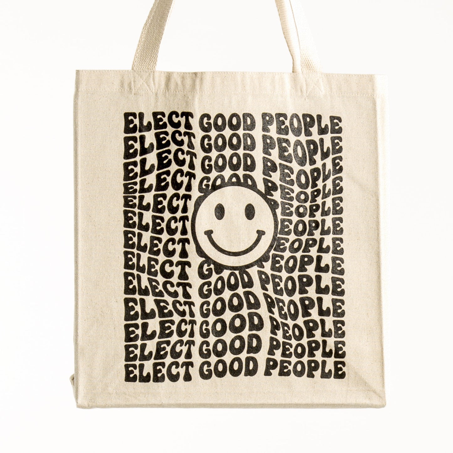 Black Smiley Bag