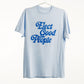 Light Blue T-Shirt with Royal Blue 'Enjoy' Logo