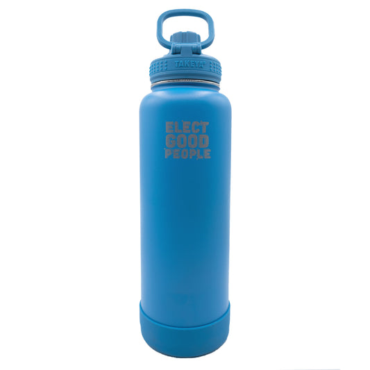 40oz Sapphire Insulated Bottles | The Elect Good People Store